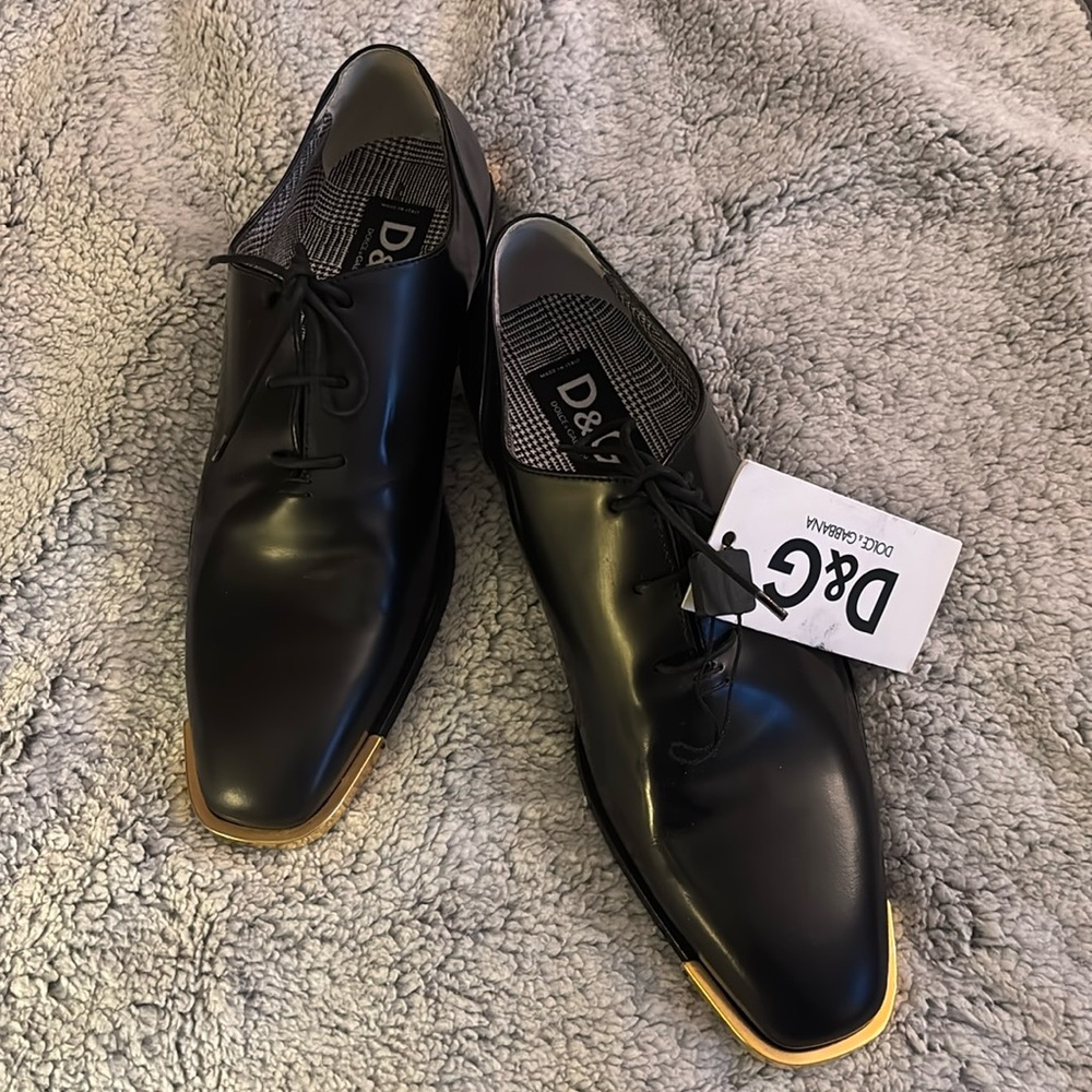 Men’s D&G leather shoes Size 41.5